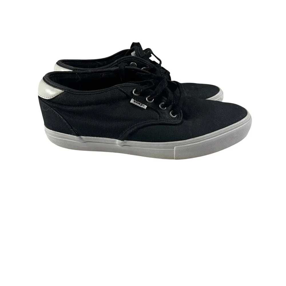 Vans Chukka Low Pro Black Skate Shoes Men's US 10 Used